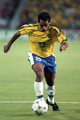 ZE CARLOS JOSE DE ALMEIDA, Brasile, FIFA World Cup, WM, Weltmeisterschaft, Fussball France 1998, Semi Final, Brazil vs Holland 1-1 (5-3 apk), Marseille CAMPIONATI MONDIALI FRANCIA 1998 - SEMI FINALE BRASILE-OLANDA 5-