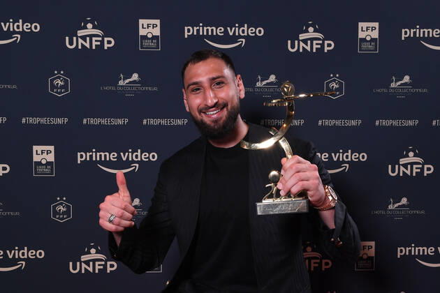 Fußball, Trophees UNFP Verleihung in Paris 50 Gianluigi DONNARUMMA (psg) during the Trophies UNFP ceremony at Pavillon Gabriel on May 15, 2022 in Paris, France. FOOTBALL : Trophees UNFP - Soiree - Paris - 15 05 2022 Pool FEP Panoramic 