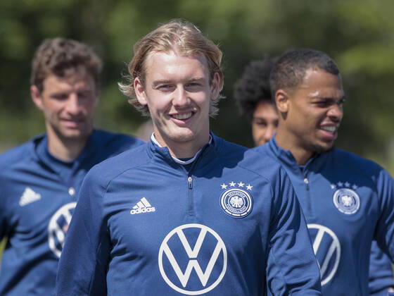 31.05.2022 - Fussball - DFB - Nationalmannschaft Deutschland - Training in Herzogenaurach - HMB JuBe - Julian Brandt