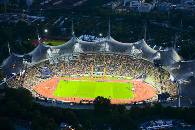 EC 2022, Olympiastadion Muenchen. 21.08.2022 Â