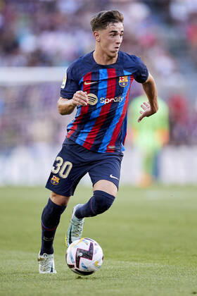ESP: FC Barcelona, Barca v Real Valladolid CF - La Liga Santander Pablo Martin Gavi of FC Barcelona in action during the La Liga Santander match between FC Barcelona and Real Valladolid CF at Spotify Camp Nou on August 28, 2022, in Barcelona, Spain. Barcelona Spotify Camp Nou Catalunya Spain _RL_FCBvVALL_018_445 Copyright: xRicardoxLarreinax