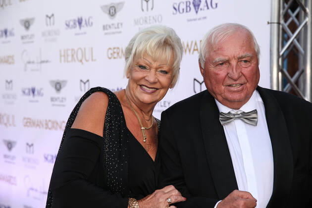 Boxen: Herqul 2022 - German Boxing Award, Berlin, 04.09.2022 Ulli Wegner und Frau Margot Berlin Germany