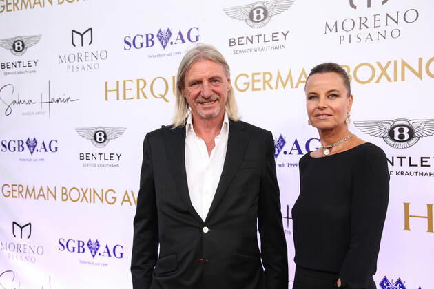 Boxen: Herqul 2022 - German Boxing Award, Berlin, 04.09.2022 Frank Otto und Stefanie Dreyer Berlin Germany