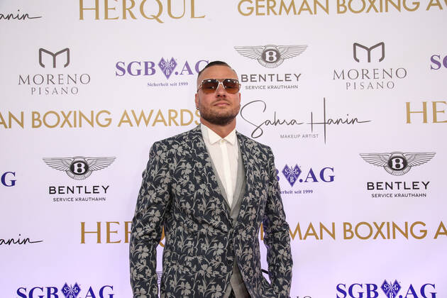 Boxen: Herqul 2022 - German Boxing Award, Berlin, 04.09.2022 Designer Eric Sindermann alias Dr. Sindsen Berlin Germany