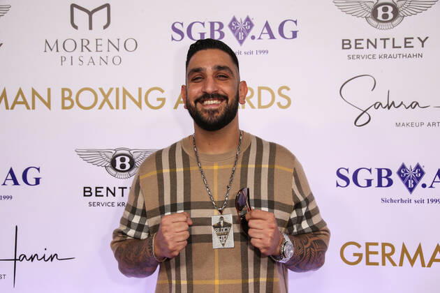 Boxen: Herqul 2022 - German Boxing Award, Berlin, 04.09.2022 Musiker Milonair Berlin Germany