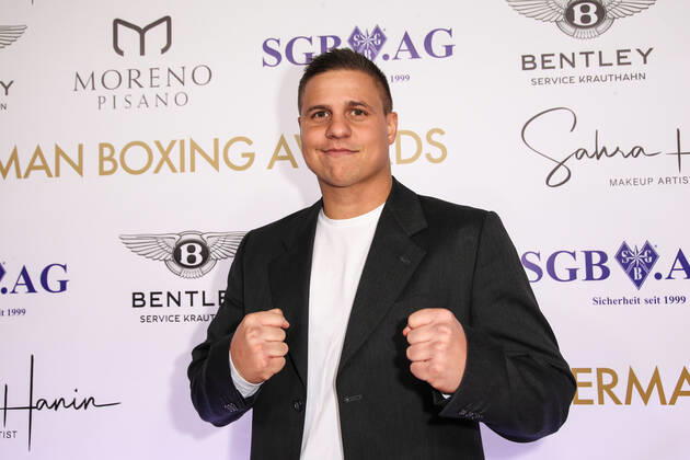 Boxen: Herqul 2022 - German Boxing Award, Berlin, 04.09.2022 Tyron Zeuge Berlin Germany