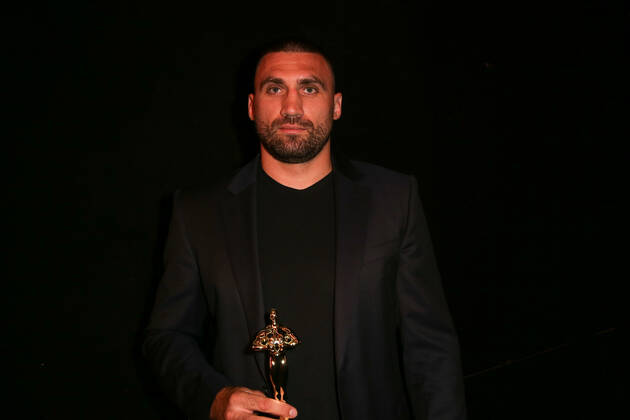 Boxen: Herqul 2022 - German Boxing Award, Berlin, 04.09.2022 Newcomer des Jahres: Victor Faust (ECB) Berlin Germany