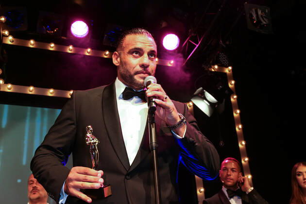 Boxen: Herqul 2022 - German Boxing Award, Berlin, 04.09.2022 Auszeichnung Comeback des Jahres: Mahmoud Manuel Charr Berlin Germany