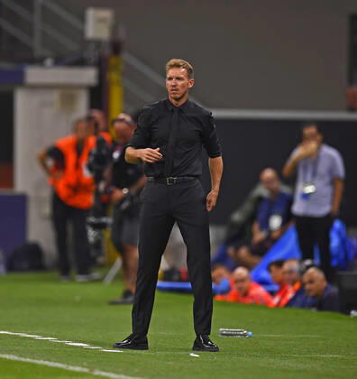 07.09.2022, Fussball UEFA Championsleague 2022 2023: Vorrunde 1.Spieltag, Inter Mailand - FC Bayern München, Giuseppe Meazza Stadion Mailand. Trainer Julian Nagelsmann (FC Bayern München) nachdenklich