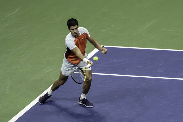 TENNIS 2022 US Open Men s Final Carlos Alcaraz (ESP) winner, competing in the men s final at the 2022 US Open. New Yrok Arthur Ashe Stadium at the Billi NY United States Copyright: xPaulxJxSutton PCNx TN22170911-629
