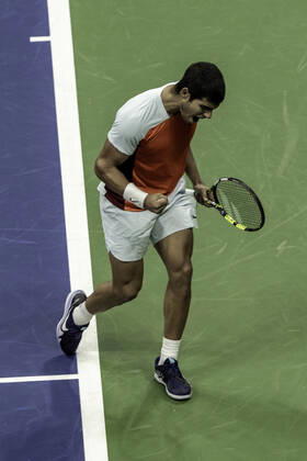 TENNIS 2022 US Open Men s Final Carlos Alcaraz (ESP) winner, competing in the men s final at the 2022 US Open. New Yrok Arthur Ashe Stadium at the Billi NY United States Copyright: xPaulxJxSutton PCNx TN22170911-864