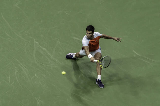 TENNIS 2022 US Open Men s Final Carlos Alcaraz (ESP) winner, competing in the men s final at the 2022 US Open. New Yrok Arthur Ashe Stadium at the Billi NY United States Copyright: xPaulxJxSutton PCNx TN22170911-897