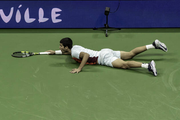 TENNIS 2022 US Open Men s Final Carlos Alcaraz (ESP) winner, competing in the men s final at the 2022 US Open. New Yrok Arthur Ashe Stadium at the Billi NY United States Copyright: xPaulxJxSutton PCNx TN22170911-927