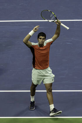 TENNIS 2022 US Open Men s Final Carlos Alcaraz (ESP) winner, competing in the men s final at the 2022 US Open. New Yrok Arthur Ashe Stadium at the Billi NY United States Copyright: xPaulxJxSutton PCNx TN22170911-1014-2