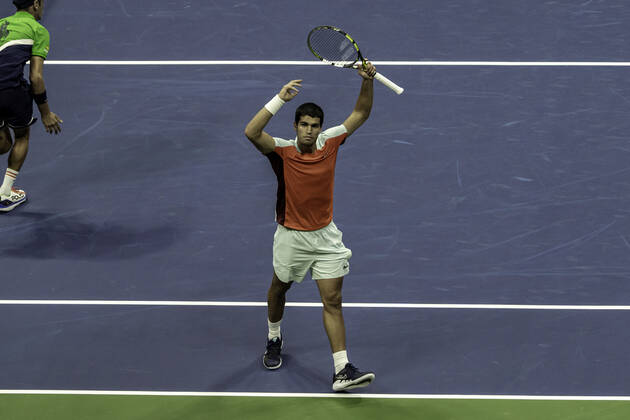 TENNIS 2022 US Open Men s Final Carlos Alcaraz (ESP) winner, competing in the men s final at the 2022 US Open. New Yrok Arthur Ashe Stadium at the Billi NY United States Copyright: xPaulxJxSutton PCNx TN22170911-1014