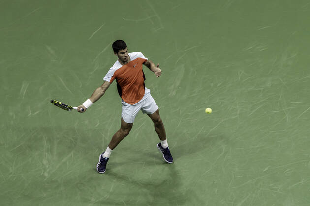 TENNIS 2022 US Open Men s Final Carlos Alcaraz (ESP) winner, competing in the men s final at the 2022 US Open. New Yrok Arthur Ashe Stadium at the Billi NY United States Copyright: xPaulxJxSutton PCNx TN22170911-1169