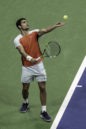 TENNIS 2022 US Open Men s Final Carlos Alcaraz (ESP) winner, competing in the men s final at the 2022 US Open. New Yrok Arthur Ashe Stadium at the Billi NY United States Copyright: xPaulxJxSutton PCNx TN22170911-1179