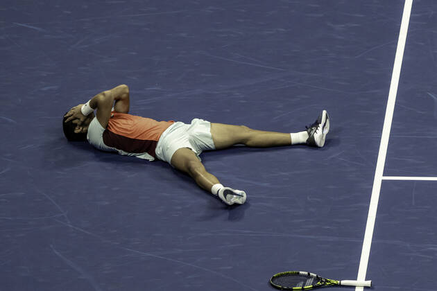 TENNIS 2022 US Open Men s Final Carlos Alcaraz (ESP) winner, competing in the men s final at the 2022 US Open. New Yrok Arthur Ashe Stadium at the Billi NY United States Copyright: xPaulxJxSutton PCNx TN22170911-1232