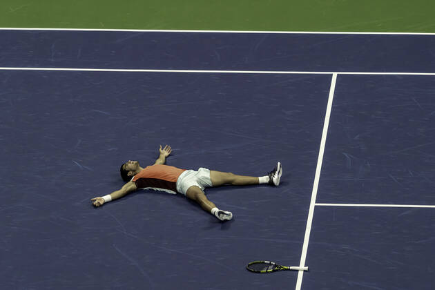 TENNIS 2022 US Open Men s Final Carlos Alcaraz (ESP) winner, competing in the men s final at the 2022 US Open. New Yrok Arthur Ashe Stadium at the Billi NY United States Copyright: xPaulxJxSutton PCNx TN22170911-1237