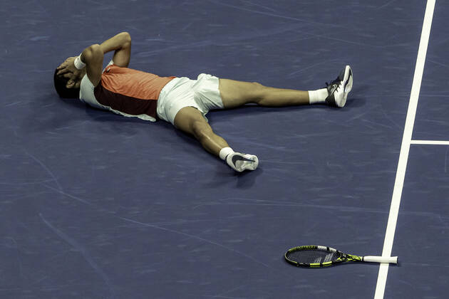 TENNIS 2022 US Open Men s Final Carlos Alcaraz (ESP) winner, competing in the men s final at the 2022 US Open. New Yrok Arthur Ashe Stadium at the Billi NY United States Copyright: xPaulxJxSutton PCNx TN22170911-1247