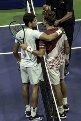 TENNIS 2022 US Open Men s Final Carlos Alcaraz (ESP) winner, defeats Casper Ruud (NOR) in the men s final at the 2022 US Open. New Yrok Arthur Ashe Stadium at the Billi NY United States Copyright: xPaulxJxSutton PCNx TN22170911-1292