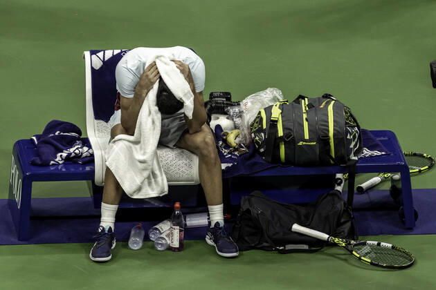 TENNIS 2022 US Open Men s Final Carlos Alcaraz (ESP) winner, competing in the men s final at the 2022 US Open. New Yrok Arthur Ashe Stadium at the Billi NY United States Copyright: xPaulxJxSutton PCNx TN22170911-1306