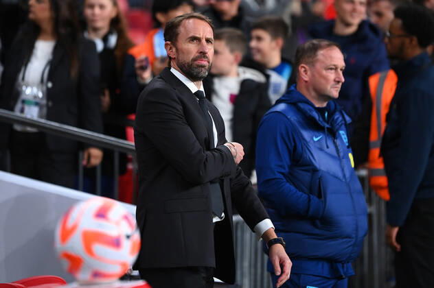 Fussball International UEFA Nations League in Wembley England - Deutschland 26.09.2022 Trainer Gareth Southgate (England)