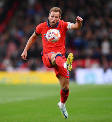 Fussball International UEFA Nations League 26.09.2022 in Wembley England - Deutschland Harry Kane (England) am Ball
