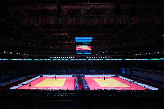 General view, OCTOBER 6, 2022 - Judo : World Judo Championships Tashkent 2022 Men s -60kg Semi-Final at Humo Arena in Tashkent, Uzbekistan. Noxthirdxpartyxsales (200512803)