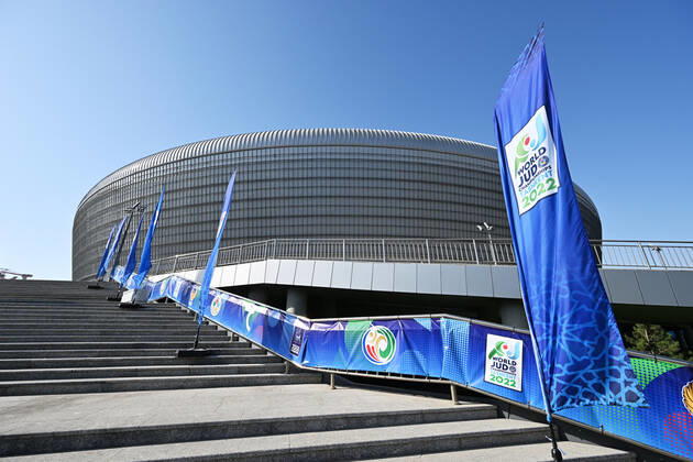 General view, OCTOBER 7, 2022 - Judo : World Judo Championships Tashkent 2022 at Humo Arena in Tashkent, Uzbekistan. Noxthirdxpartyxsales (200585833)