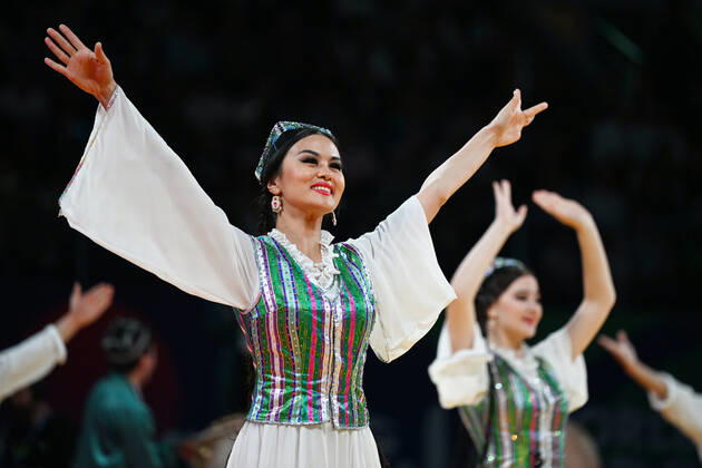 General view, OCTOBER 8, 2022 - Judo : World Judo Championships Tashkent 2022 opening ceremony at Humo Arena in Tashkent, Uzbekistan. Noxthirdxpartyxsales (200798515)