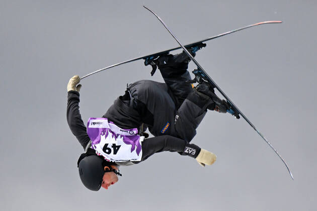 Bilder des Jahres, Sport 10 Oktober Sport Themen der Woche KW42 Sport Bilder des Tages FREE SKI - FIS WC Chur CHUR,SWITZERLAND,21.OCT.22 - FREE SKI - FIS World Cup, Big Air. Image shows Moritz Happacher (ITA).  GEPAxpictures xOliverxLerch