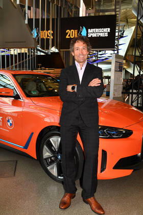 Peter Schlickenrieder Verleihung des Bayerischen Sportpreis 2022 Ehrung, Auszeichnung, Preis BMW Welt München 22. Oktober 2022