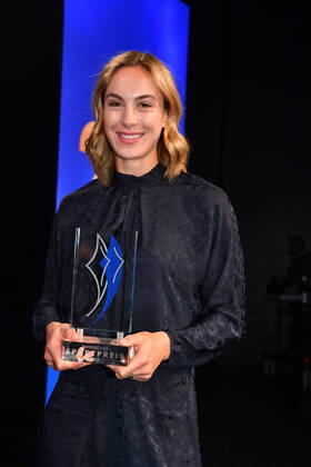 Alexandra Burghardt Verleihung des Bayerischen Sportpreis 2022 Ehrung, Auszeichnung, Preis BMW Welt München 22. Oktober 2022