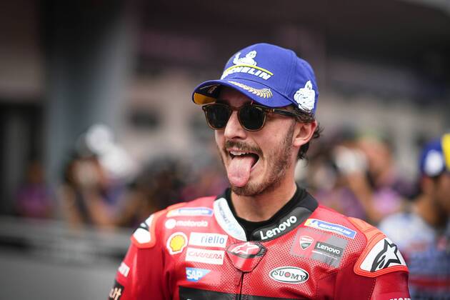 Races of Petronas Grand Prix of Malaysia of MotoGP at Sepang Circuit. October 23, 2022 In picture: Francesco Bagnaia Carreras del Gran Premio de MotoGP de Malasia en el Circuito Internacional de Sepang. 23 de Octubre de 2022 POOL MotoGP.com Cordon Press Images will be for editorial use only. Mandatory credit: MotoGP.com Cordon Press