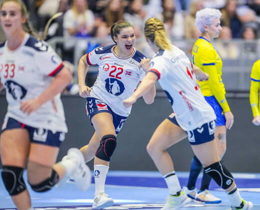 Four Nations tournament handball women Norway Brazil Stavanger 20221030 Norways Kristina Sirum Novak during the international match between Norway and Brazil in DNB Arena in Stavanger for handball EC in Slovenia in November Photo Beate Oma Dahle NTB Stavanger Norway  Copyright: xBeatexOmaxDahlex xNTBx EDITORIAL USE ONLY. RESTRICTED USE FOR BETTING COMPANIES