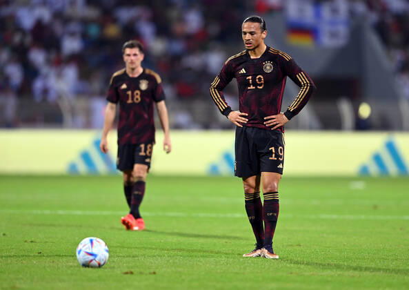 FUSSBALL WM 2022 Testspiel im Oman 16.11.2022 Oman - Deutschland: Leroy Sane (Deutschland)