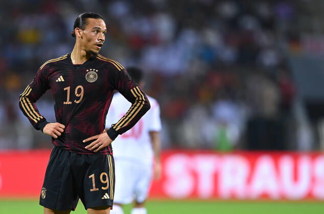 FUSSBALL WM 2022 Testspiel im Oman 16.11.2022 Oman - Deutschland: Leroy Sane (Deutschland)