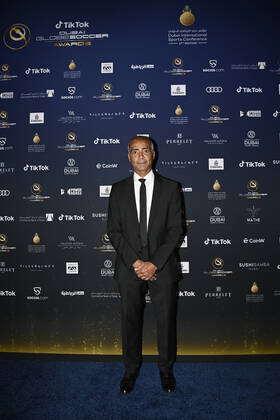 Foto Fabio Ferrari LaPresse - 17 Novembre 2022 - Dubai, Emirati Arabi Uniti - - Calcio -17ma edizione di Dubai International Sports Conference - Globe Soccer Awards 2022. Nella foto: Romario November 17, 2022 Dubai, United Arab Emirates - sport - Soccer - 17th edition of the Dubai International Sports Conference - Globe Soccer Awards 2022. In the pic: Romario  Copyright: xFabioxFerrari LaPressex