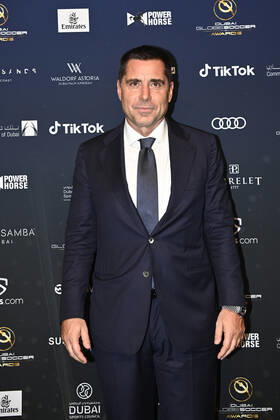 Foto Fabio Ferrari LaPresse - 17 Novembre 2022 - Dubai, Emirati Arabi Uniti - - Calcio -17ma edizione di Dubai International Sports Conference - Globe Soccer Awards 2022. Nella foto: Riccardo Silva November 17, 2022 Dubai, United Arab Emirates - sport - Soccer - 17th edition of the Dubai International Sports Conference - Globe Soccer Awards 2022. In the pic: Riccardo Silva  Copyright: xFabioxFerrari LaPressex