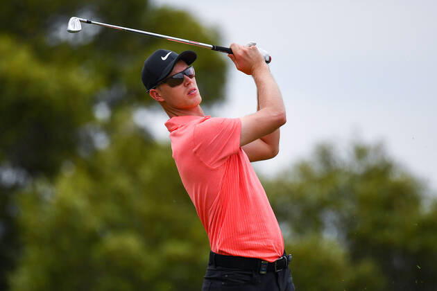 GOLF AUSTRALIAN PGA, Golf Herren Cameron Davis plays a shot during Round 1 of the 2022 Fortinet Australian PGA Championship at the Royal Queensland Golf Club in Brisbane, Thursday, November 24, 2022. ( NO ARCHIVING, EDITORIAL USE ONLY, NO USE IN BOOKS WITHOUT CONSENT BRISBANE QUEENSLAND AUSTRALIA Copyright: xJONOxSEARLEx 20221124001734376997