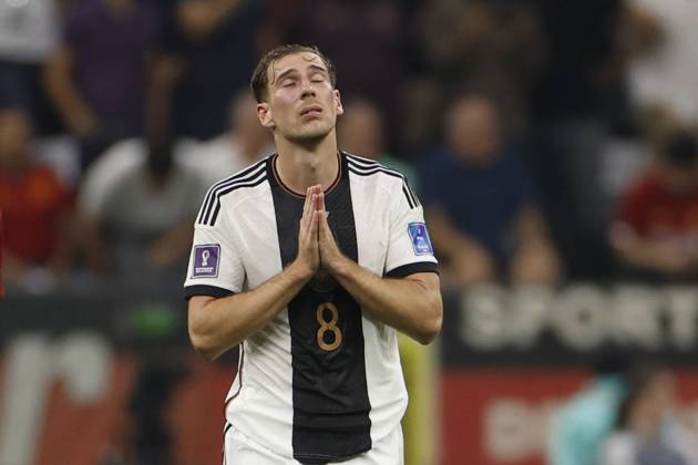 Bilder des Jahres, Sport 11 November Sport Themen der Woche KW47 Sport Bilder des Tages Leon Goretzka of Germany during a FIFA World Cup, WM, Weltmeisterschaft, Fussball soccer match of the group phase between Spain and Germany at Al Bait stadium in Al Khor, Qatar, 27 November 2022. World Cup: Spain vs. Germany !ACHTUNG: NUR REDAKTIONELLE NUTZUNG!  Copyright: xAlbertoxEstevezx GR7470 20221127-9d73a92dd5b8c8597abf7fc7bc52c2b1600e0efb