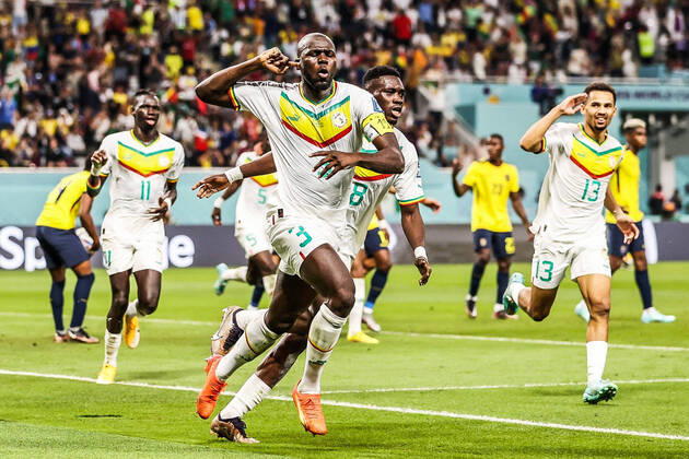 Bilder des Jahres, Sport 11 November Sport Themen der Woche KW48 Sport Bilder des Tages RECORD DATE NOT STATED DOHA (QATAR), 11 29 2022 - Kalidou Koulibaly of Senegal during the FIFA World Cup, WM, Weltmeisterschaft, Fussball 2022 between Ecuador and Senegal at Khalifa International Stadium on November 29, 2022 in Doha, Qatar. Photo by Shengolpixs Copyright: xShengolpixsx