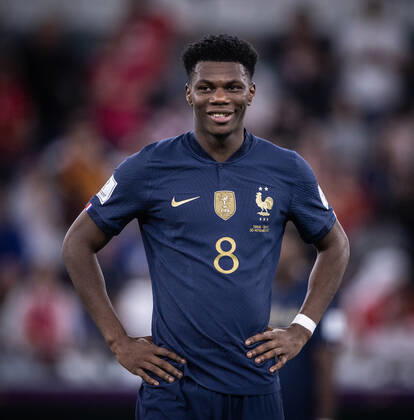 France vs Tunisia Tchouameni in action during France vs Tunisia at Education Stadium in Doha, Catar, today November 30, 2022. Copyright: xx AB4I5488