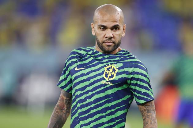 DOHA, 05-12-2022, Stadium , World Cup 2022 in Qatar , Round of 16, game between Brazil and South Korea. Dani Alves Brazil - South Korea  x19452732x Copyright:
