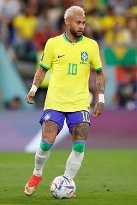 DOHA, 05-12-2022, Stadium , World Cup 2022 in Qatar , Round of 16, game between Brazil and South Korea, Brazil player Neymar Brazil - South Korea  x19453220x Copyright: