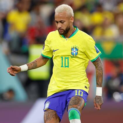 DOHA, 05-12-2022, Stadium , World Cup 2022 in Qatar , Round of 16, game between Brazil and South Korea, Brazil player Neymar Brazil - South Korea  x19453222x Copyright: