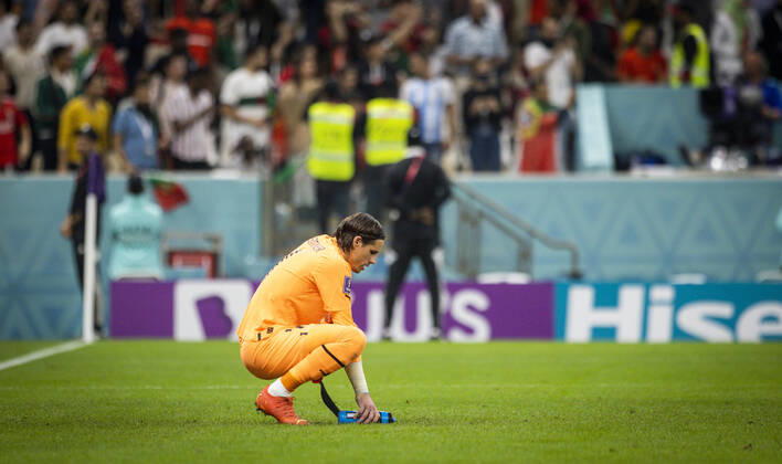 Doha, Qatar. 6th Dec, 2022. Torwart Yann Sommer (Schweiz) Portugal - Switzerland Portugal - Schweiz World Cup 2022 in Qatar 06.12.2022 Credit: Moritz Müller