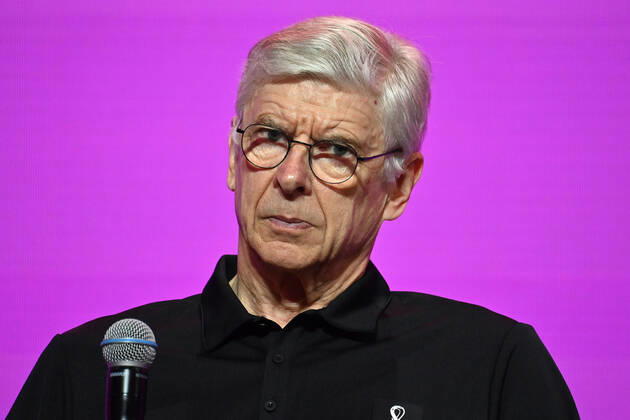 Arsene WENGER, Einzelbild,angeschnittenes Einzelmotiv,Portraet,Portrait,Porträt. Technical Study Group media briefing Pressekonefrenz der technischen Kommisson am 17.12.2022. Fussball Weltmeisterschaft 20122 in Katar vom 20.11. - 18.12.2022