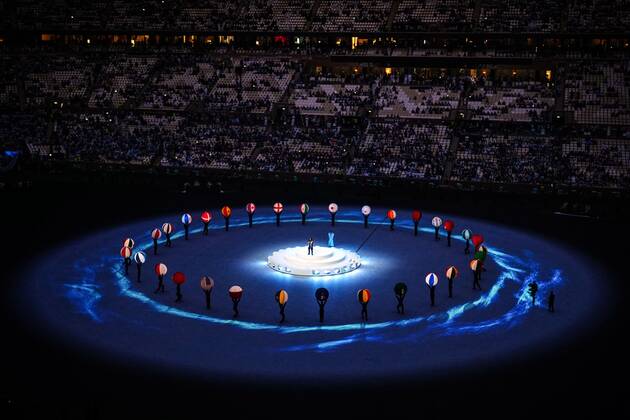 Mandatory Credit: Photo by Javier Garcia Shutterstock (13670815o) The closing ceremony Argentina v France, FIFA World Cup, WM, Weltmeisterschaft, Fussball 2022, Final, Football, Lusail Stadium, Al Daayen, Qatar - 18 Dec 2022 Editorial Use Only Argentina v France, FIFA World Cup 2022, Final, Football, Lusail Stadium, Al Daayen, Qatar - 18 Dec 2022 Editorial Use Only Copyright: xJavierxGarcia Shutterstockx 13670815o